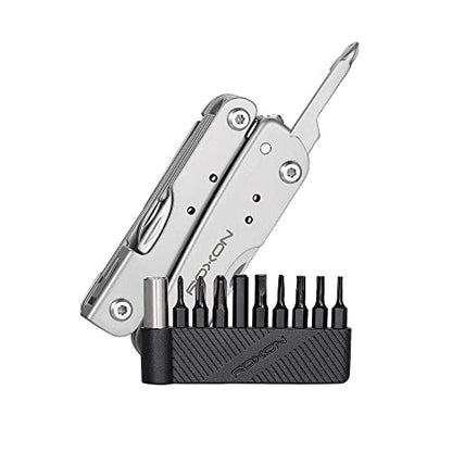 ROXON M2 14-in-1 Mini Multitool with Folding Scissors & 9pc Bits Set