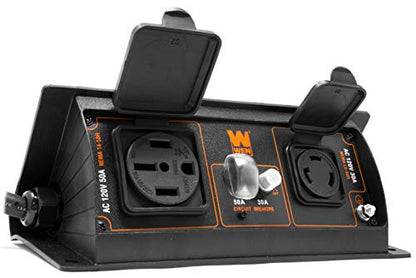 WEN GNA50i 50-Amp 6000-Watt Parallel Connection Kit for Inverter Generators, Black - style: 6000 Watts
