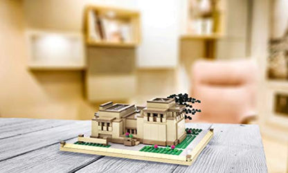 Atom Brick Unity Temple Building Set – Frank Lloyd Wright Model Kit