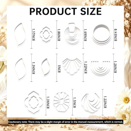 11PCS Boho Polymer Clay Cutters Set - color: Bohemia-12pcs