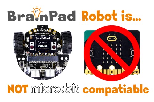 Pulse with Robot Kit, a MakeCode STEM Microcomputer for Coding Robots, Games, & Circuits