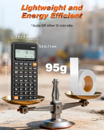 ROATEE Construction Calculator Industrial & Scientific Engineer Calculator - color: Gray