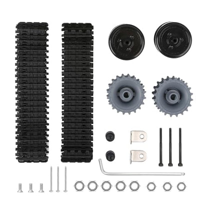 ACEBOTT Smart Car Kit Functions STEM Coding for Ages 13-16,16+ Tank Expansion Pack Track Smart Robot Tank Accessory Without Car