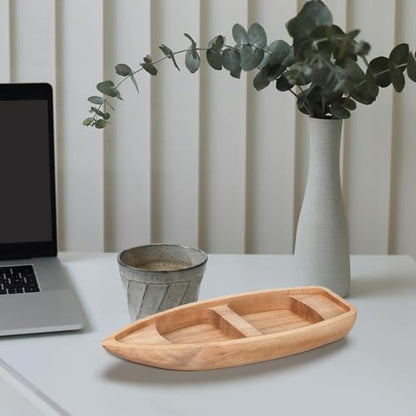 Toyvian Wooden Sailboat Model Kit, Unfinished Wood Boat for DIY Crafts