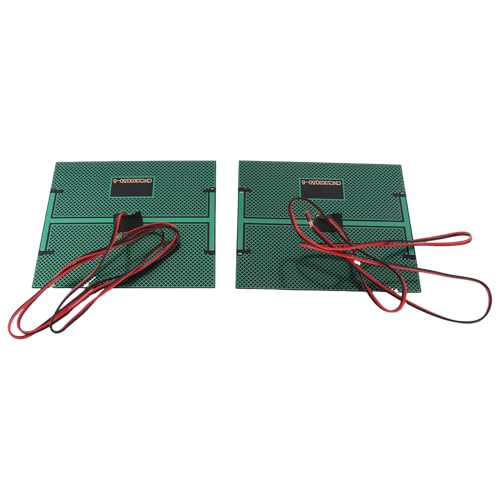 2pcs Polycrystalline Solar Panel Cell Power Module - DC5V 500mA for DIY Projects, High Efficiency Solar Charger with 100cm Cable
