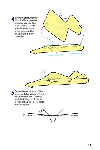 Instant Paper Airplanes Kit: 12 Pop-out Airplanes You Tape Together and Fly in Minutes! [12 precut pop-out airplanes; slingshot launcher, tape & full-color book]
