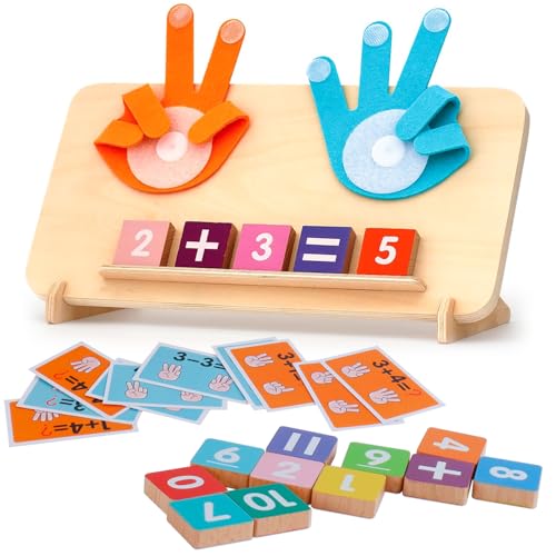 Preschool Learning Toys for Toddlers 3+ Years, Number Counting Block Toy