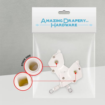 Amazing Drapery Hardware 2" Plastic Wand Tilter for Horizontal Blinds