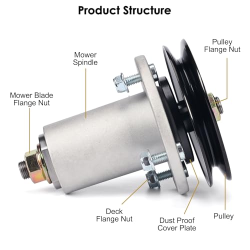 30138800 07351602 Lawn Mower Deck Spindle Assembly & Pulley Kit