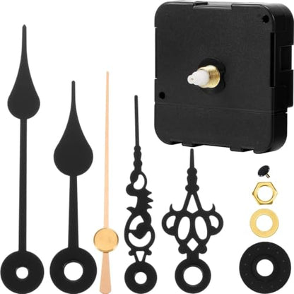 Hicarer Battery Operated Clock Mechanism DIY, Shaft Length 4/5 Inch/ 20 mm - size: Shaft Length 4/5 inch