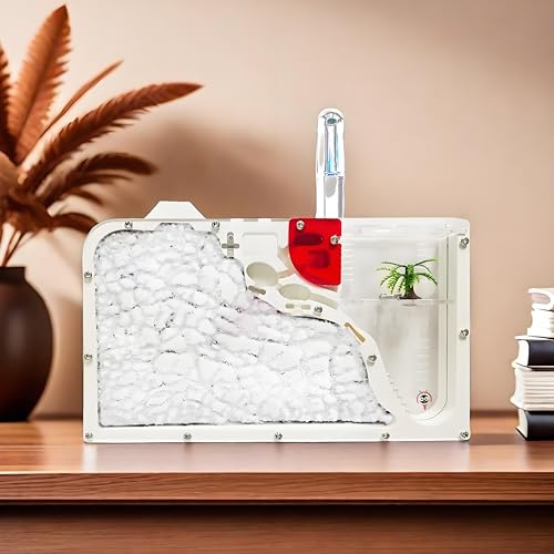 EXBEPE Ant Farm Castle for Kid Acrylic Ant Colony Observation Kit with Sand - style: S12