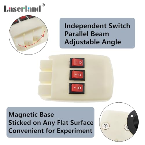 Magnetic Physics Optical Experiment Kit Refraction Reflector Triangular Prism Convex Lens Concave Mirror Linear Light Source