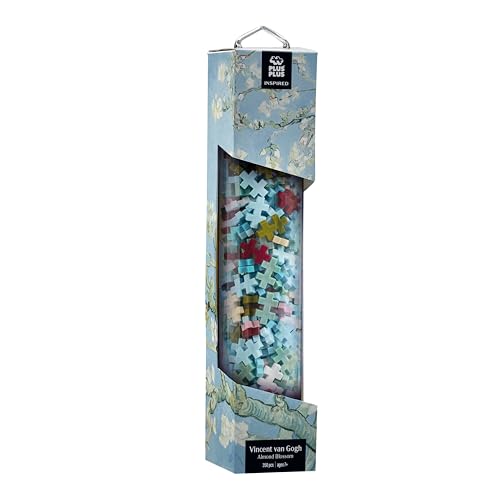 PLUS PLUS Inspired, Van Gogh Almond Blossom - Art Building Set 350 pc - color: Van Gogh, Almond Blossom