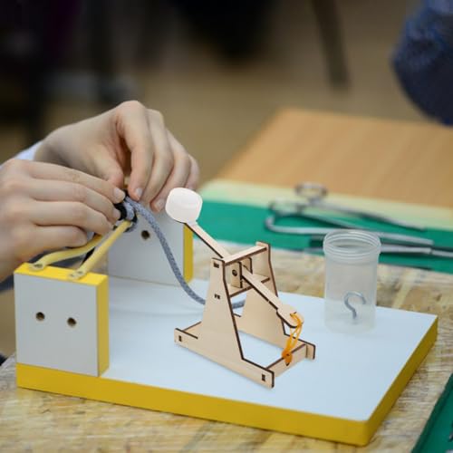 Kids Catapult Building Kit Trebuchet Engineering Puzzle Learning