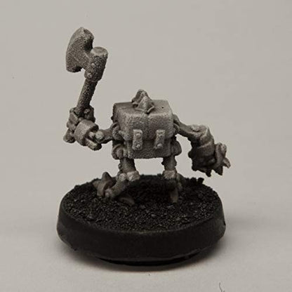 Stonehaven Mechanical Berserker Miniature - 21mm Lead-Free Pewter Figure, 28mm Scale, Unpainted, Made in USA