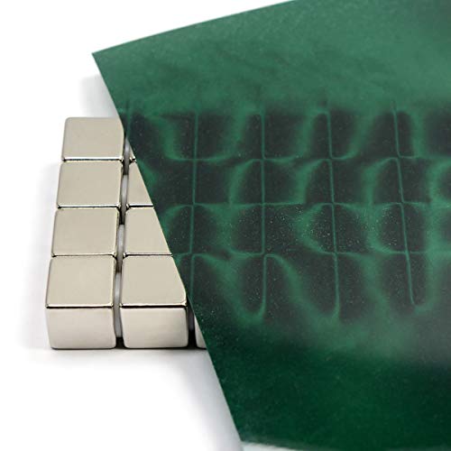 Green Magnetic Viewing Film 4x6 | Cool Magnets Science Kit | Magnetic Field Detector & Visual Aid for Physics Education | Ideal for Research & Magnetism Demonstrations - size: 4 x 6", style: Green Film
