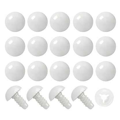 BESTCYC 1Box(50pcs) 20mm Safety Eyes Craft Eyes for Crocheting Amigurumi - size: 20mm(50pcs)