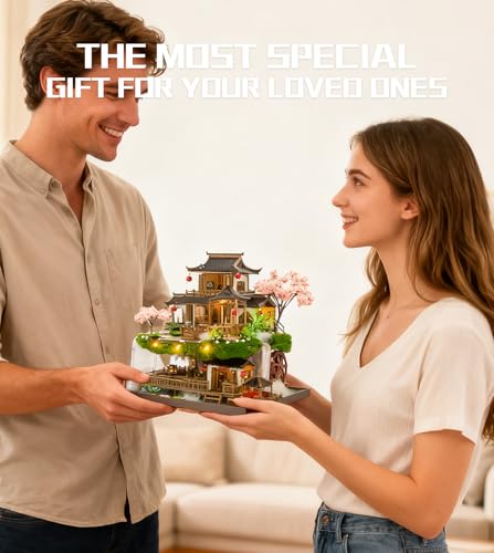 Spilay DIY Miniature House Kit for Adults, Fairyland Miniature Dollhouse - color: Upgraded Version of the Fairyland