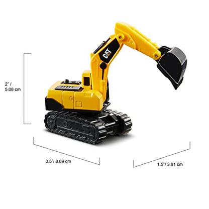 CAT Construction Toys CAT Construction Die Cast Metal 3 Pack Vehicles - Steam Roller/Excavator/Wheel Loader for Ages 3+ - style: Steam Roller, Excavator, Wheel Loader