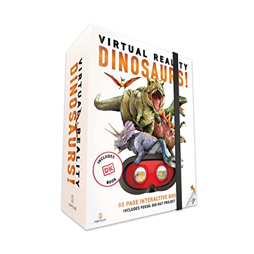 Abacus Brands Virtual Reality Dinosaurs - STEM Science Kit for Kids Ages 8+