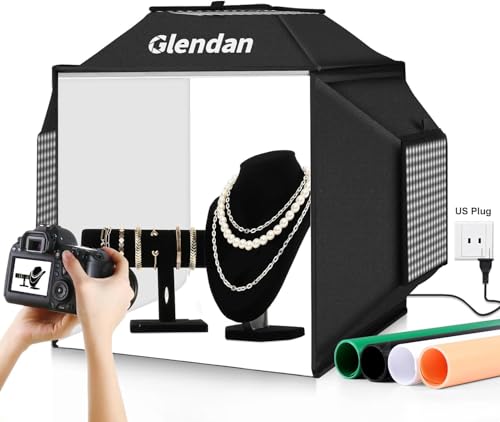 Portable Light Box Photography 20"x 20" Upgrade Dimmable Photo Soft Box - size: 20.0*20.0 inch