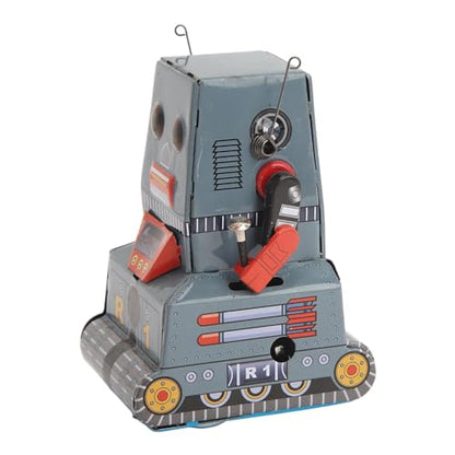 Toy Robot Toy Retro Tinplate Clockwork Mechanical Robot Robot Collectable Touet for Children Adults Christmas Birthday Photography Prop Home Decoration