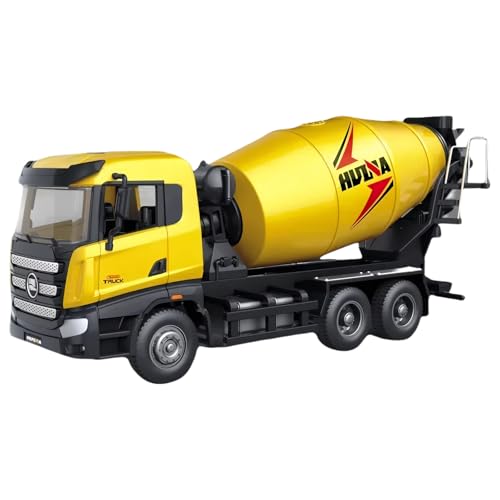 Die Cast All-Metal Concrete Mixer Truck Model 1:50 Scale - Highly Detailed Construction Toy, Perfect for Collectors and Display, Durable Alloy Material, Ideal Gift - style: Mixer Truck model