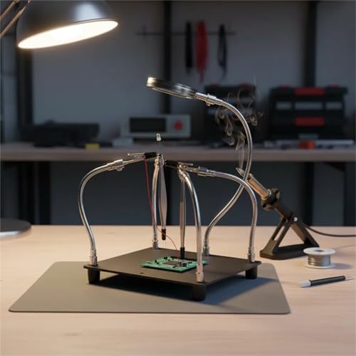 Kaisiking Helping Hands Soldering Station with Magnifying Glass