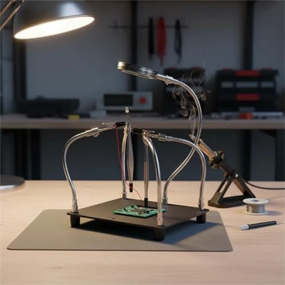 Kaisiking Helping Hands Soldering Station with Magnifying Glass