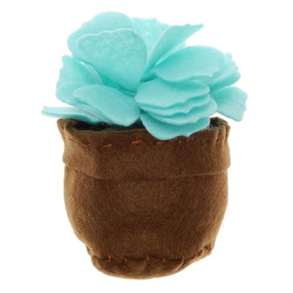 Essentials By Leisure Arts Felt Kit Mini Maker Succulent Green 2 Pc Needle Felt Kit with Supplies Included to Create Adorable Succulents! Perfect Felting Kits for Beginners Adult Craft
