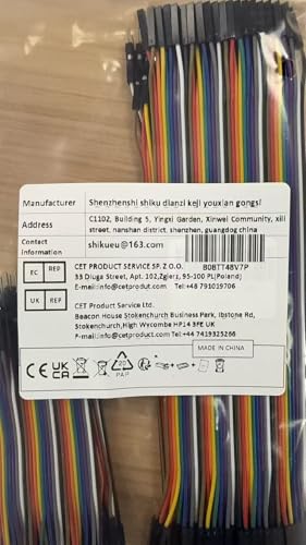 Aypzuke 10cm+20cm 240pcs Breadboard Jumper Wires Cable Kit, Male to Female, Female to Male, Compatible for Arduino and Raspberry Pi - size: 10cm+20cm