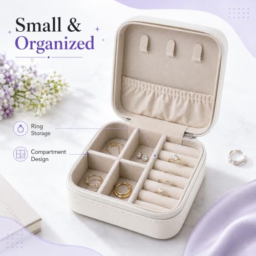 2 PC Diamond Art Jewelry Boxes Craft Kits for Women Adult Bedazzling Kit - color: Purple and Blue