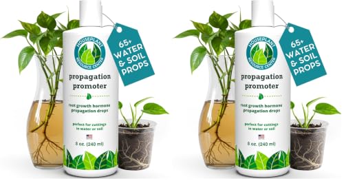 Houseplant Prop Drops – Rooting Hormone for Cuttings & Propagation Promoter | Root Growth Hormone & Root Stimulator | Supports Faster Root Development in Water & Soil Propagation | 8 oz (Pack of 2) - size: 8 ounces (Pack of 2)