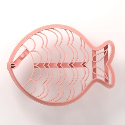 GOTO CLAY TOOLS Trinket Fish Cutter for Polymer Clay, Fish Trinket Dish Cutter, 4 inch Length, Embossed Polymer Clay Cutters, Sharp Edge TR-Fish - color: FISH