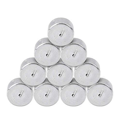 Double Hooked Weight Set, 10 PCS 50g Metal Hanging Hook Weights with Hooks and Ring Lever, Principle Physical Experimental Teaching Tool with a Plastic Box for General Science Physics Laboratory Work
