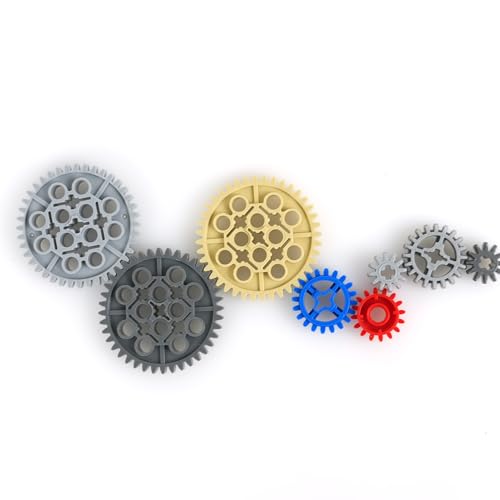 MALEKO Technical Parts Building Blocks EV3 Accessories-Gears Beams Pins - color: Multicolor