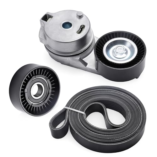 Serpentine Belt Tensioner idler Pulley Kit #38323 89377 38018 - size: for Magnum/Charger 2006-2010