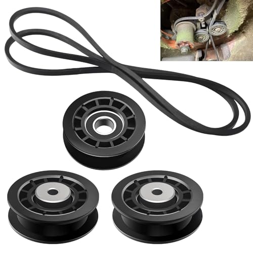 587973001/587969201 Pulleys Kit for Husqvarna Craftsman Poulan Pro Mowers - style: Pulleys Belt Kit