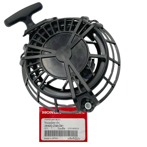 KINDZA Genuine 28400-Z39-C91 Rewind Recoil Starter for Honda EB2000I EU2000 EB2000 Generators, Replace 28400-Z07-004 Recoil Starter 28400-Z39-305 - size: 28400-Z39-C91