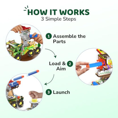 Smartivity DIY Military Vehicle Truck Toy for Kids 8-14 Years - style: Military Truck