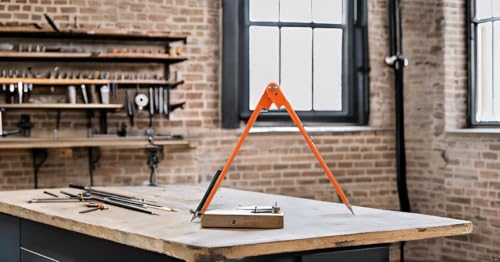 Professional Woodworking Compass Pencil Marking Compass Circle Maker Scriber for Geometry (Medium) - style: Medium