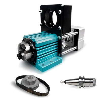 BT30 Pneumatic Auto-Switching Spindle, 5000RPM Non-Powered Motor