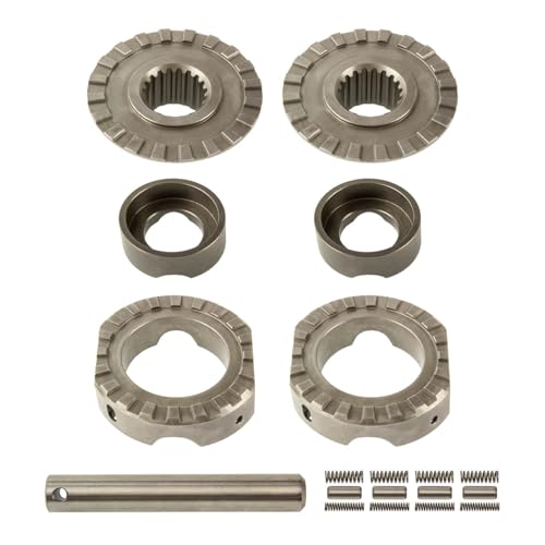 PowerTrax 2413-LR Lock-Right Differential Locker, 19 Spline, Fits Dana 44, Front or Rear, Compatible with Jeep CJ5, Commando, ford F-100, F-250, E-150 - style: Dana 44 Standard 19 Spline Axle 10 Bolt Differential (2413-LR)