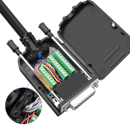 XMSJSIY DB26 Solderless Breakout Connector Adapter- (DB26 Female) - style: DB26 Female