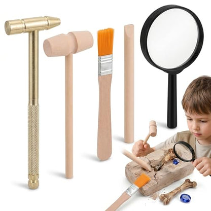 5 Pcs Kids Archaeology Digging Tool Set