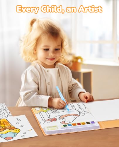 JoyCat Paint with Water Coloring Books for Toddlers (Common Knowledge) - style: Common Knowledge