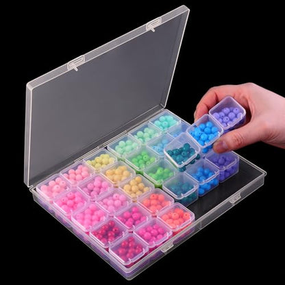 RJ-Sport 30 Grids Diamond Art Bead Organizer Box - color: 30 Medium