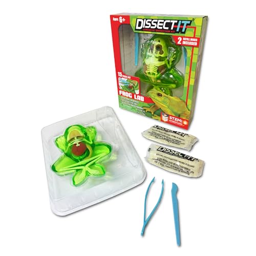 Dissect-It, Standard Frog Dissection Kit, STEM Toys for Kids, Ages 6+ - style: Frog