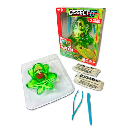 Dissect-It, Standard Frog Dissection Kit, STEM Toys for Kids, Ages 6+ - style: Frog