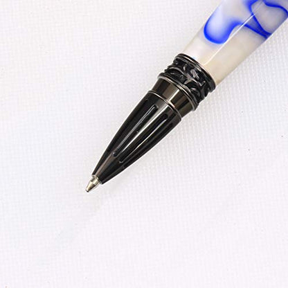 Legacy Woodturning, Stick Shift with Reverse Pen Kit - Gun Metal, 3 Pack, Woodworking Project Kit